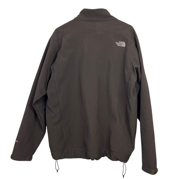 EUC The North Face TNF Apex Bionic Jacket Men XL Brown Full Zip Fleece Line Coat - Picture 2 of 11